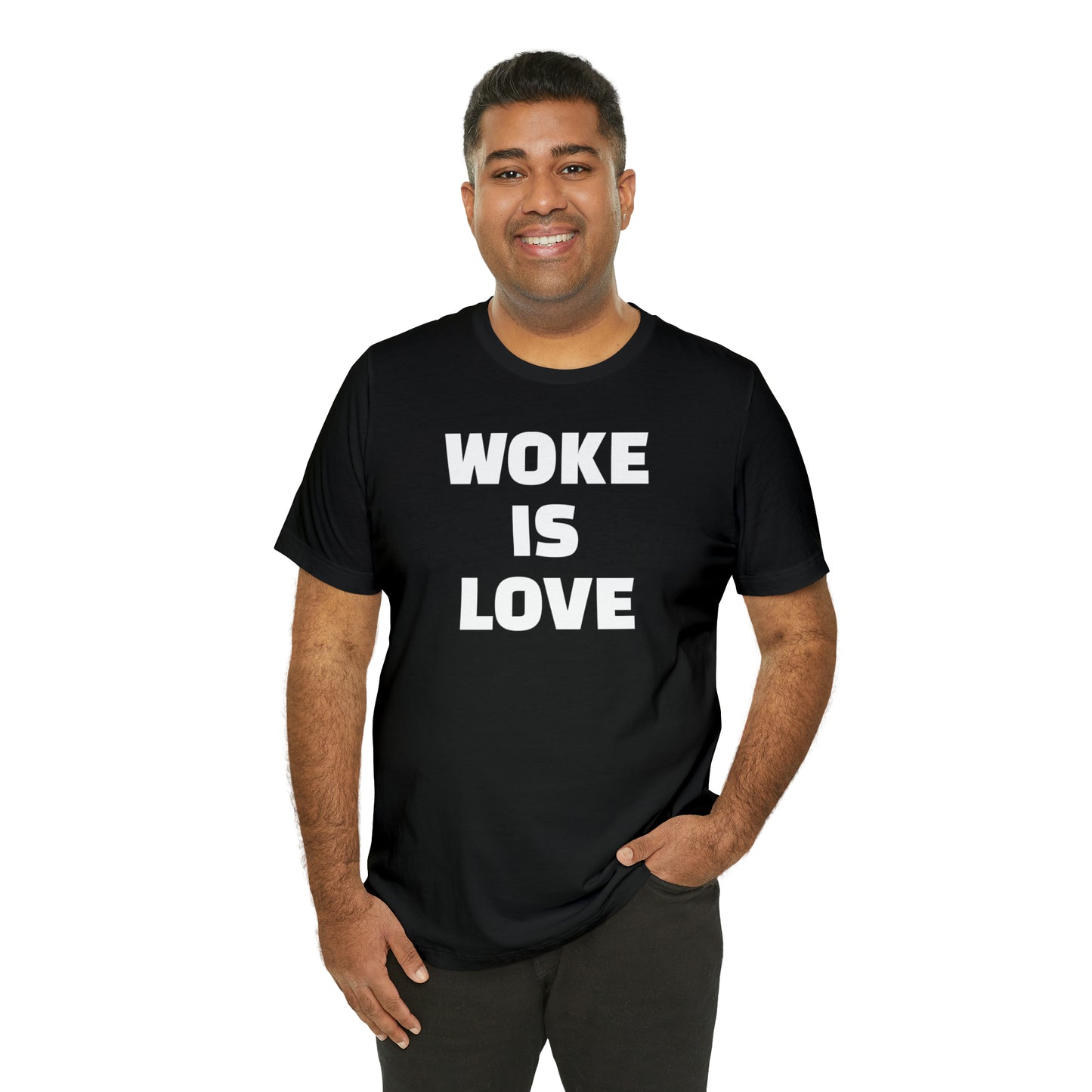 Woke Is Love Bold T-shirt