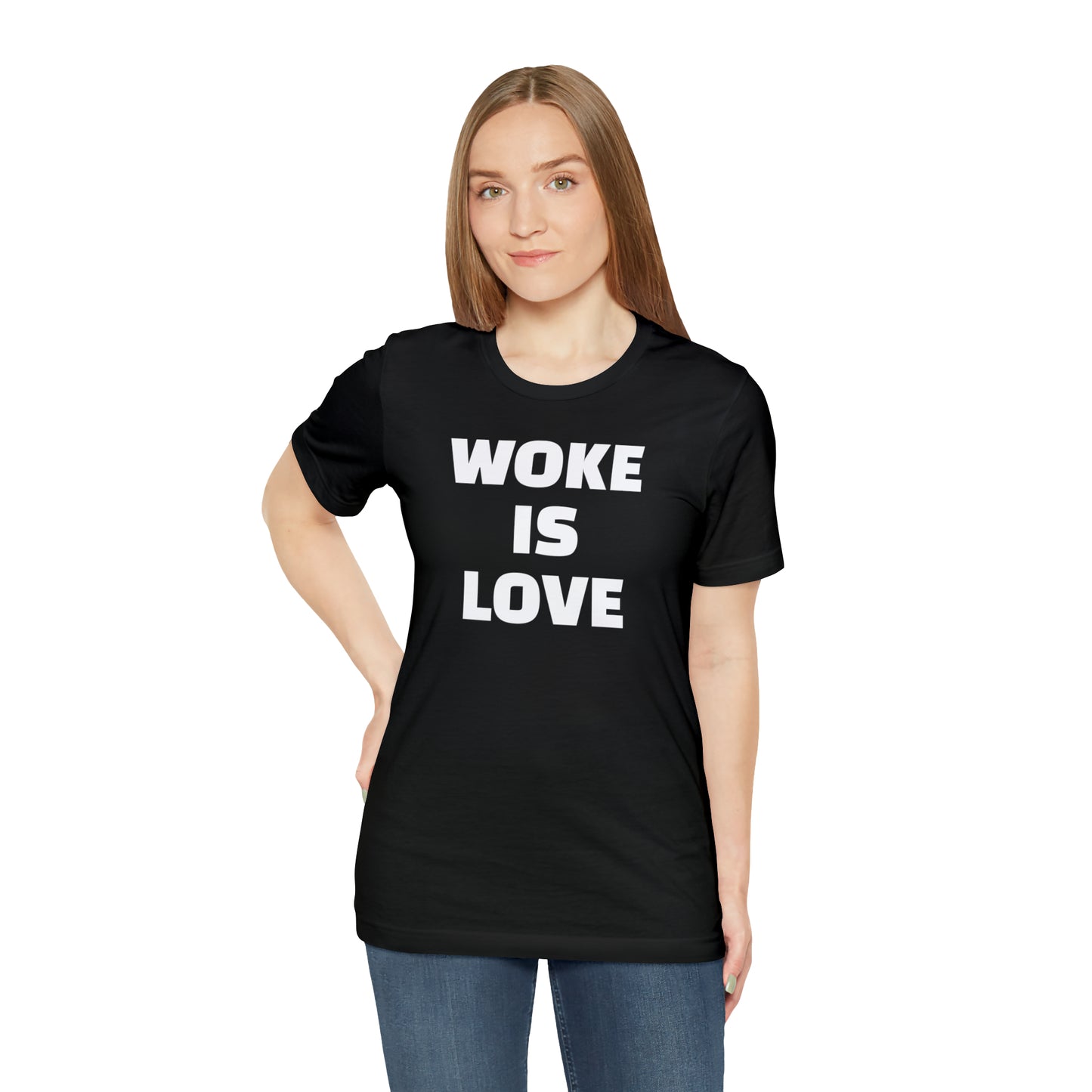 Woke Is Love Bold T-shirt