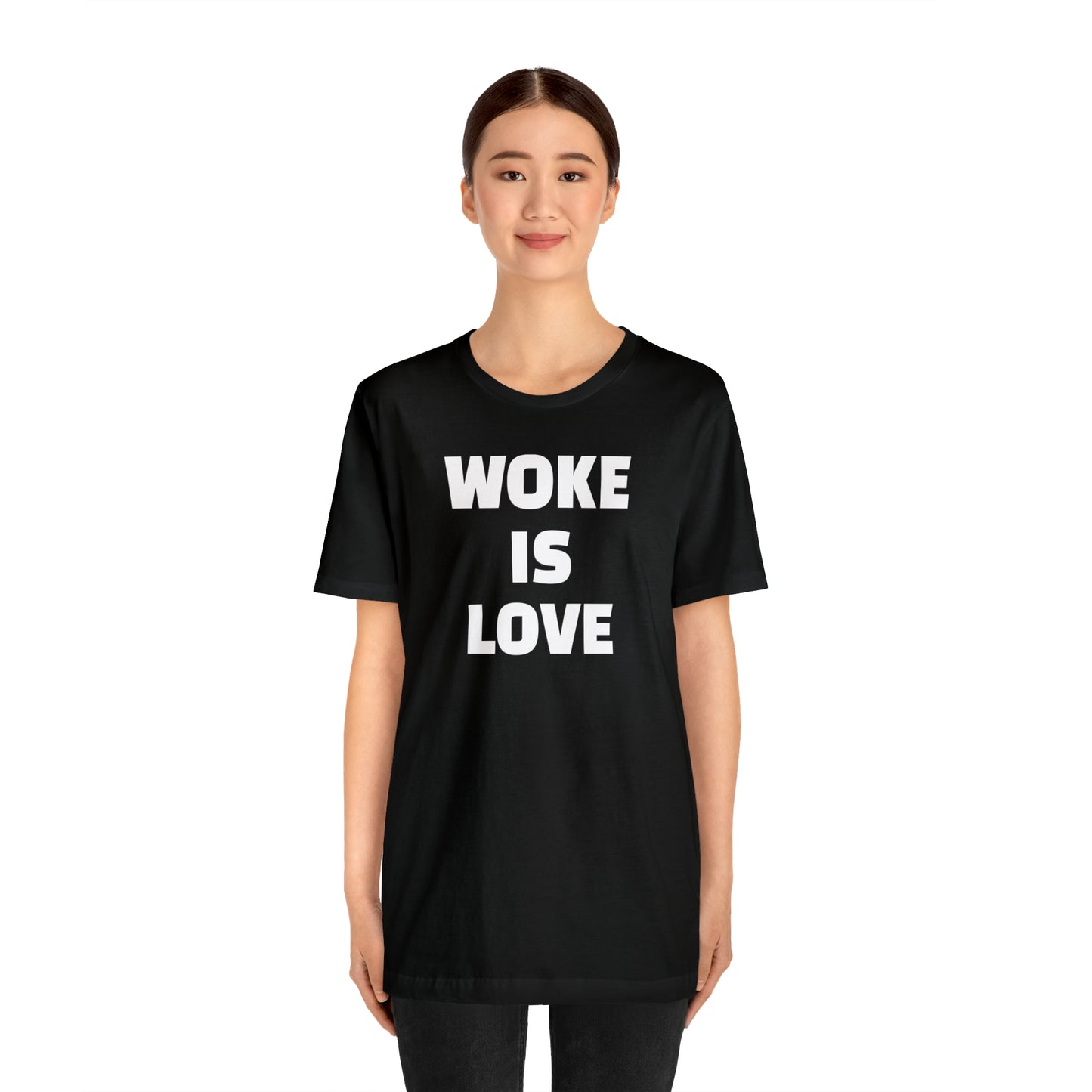 Woke Is Love Bold T-shirt