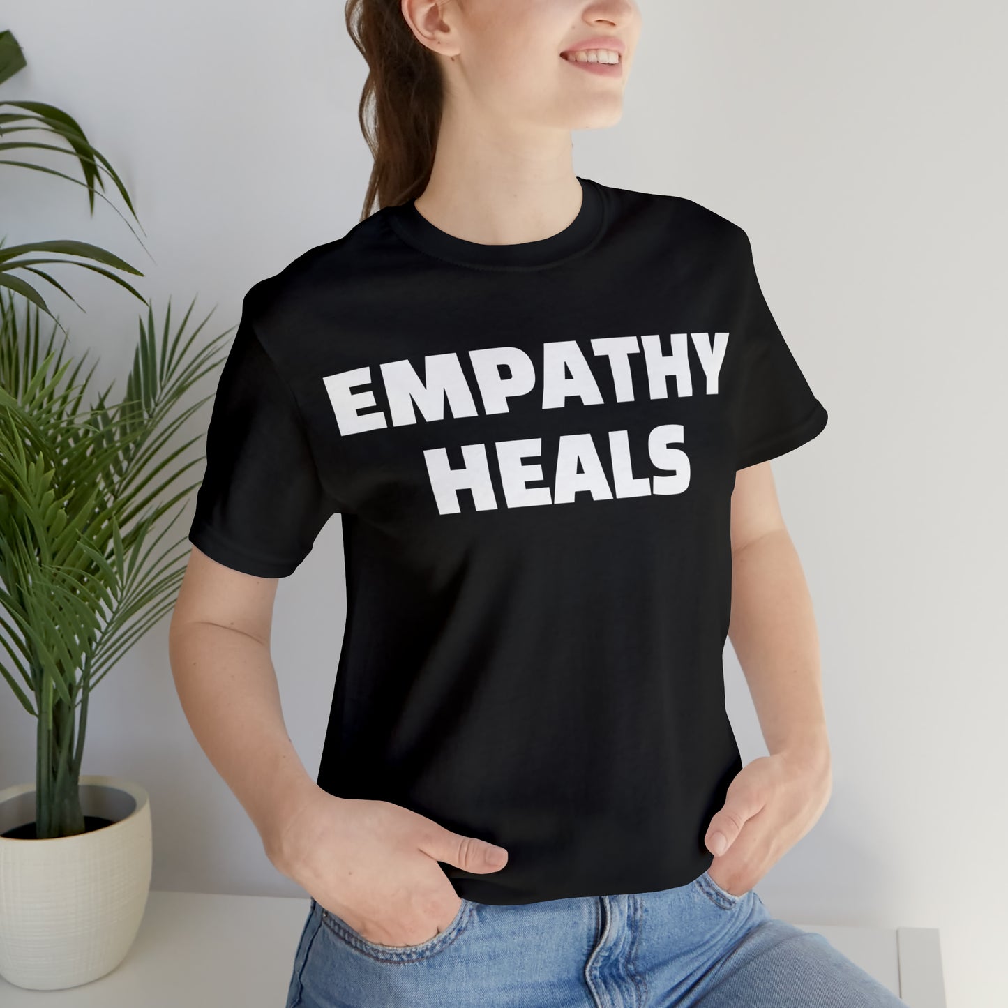 Empathy Heals Short Sleeved T-shirt
