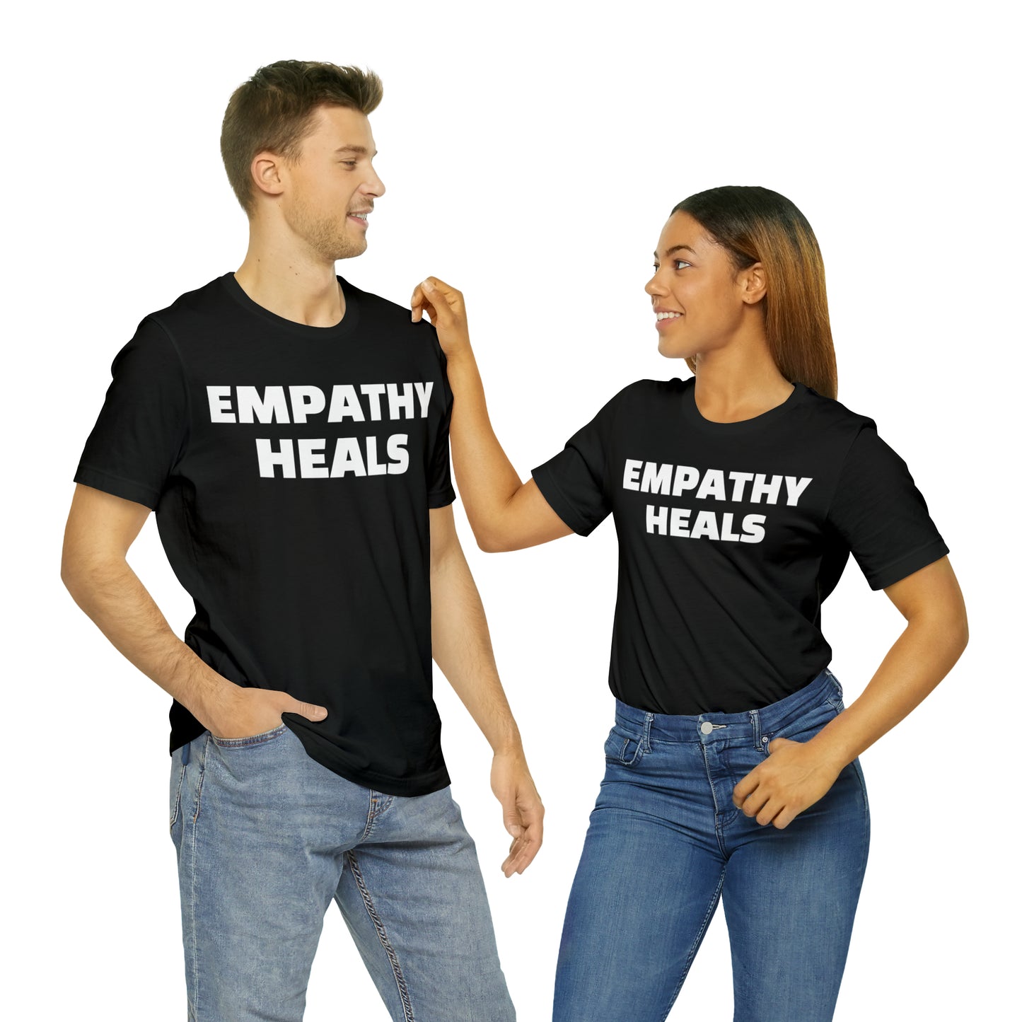 Empathy Heals Short Sleeved T-shirt